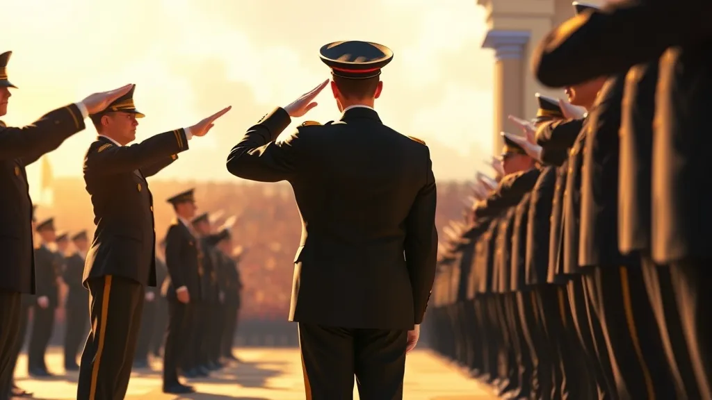 Dream symbol: salute: scenarios: Dream of a Grand, Ceremonial Salute