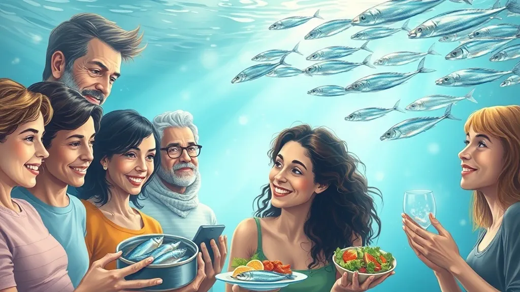 Dream symbol: sardine: demographics: People Who Love Seafood