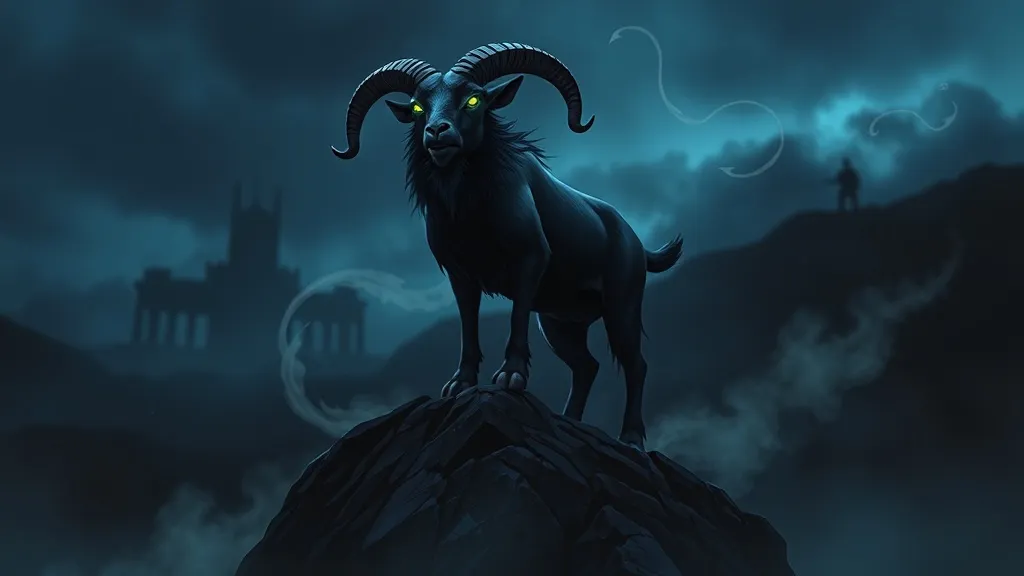 Dream symbol: satanic goat: symbolism: Representation of Rebellion Against Authority