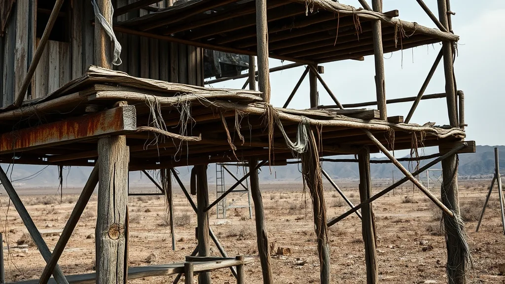 Dream symbol: scaffold: scenarios: Dream of a Dirty Scaffold