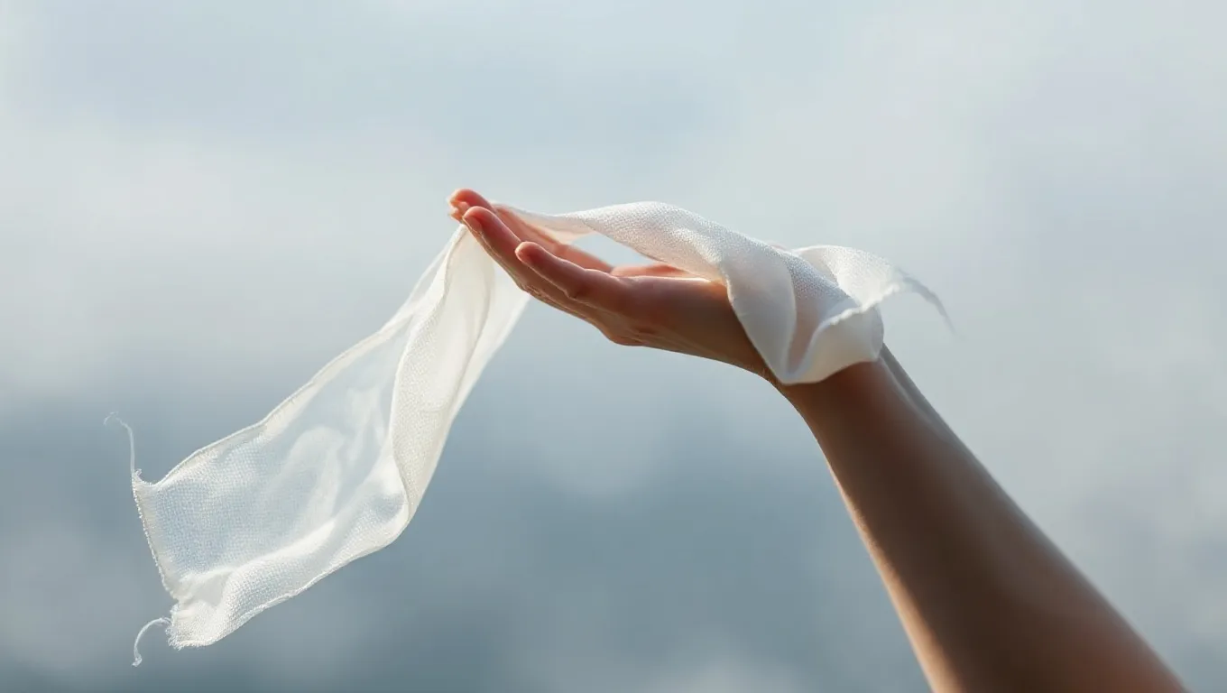 Dream symbol: scarf or white fabric: intro Dream symbol: scarf or white fabric: intro