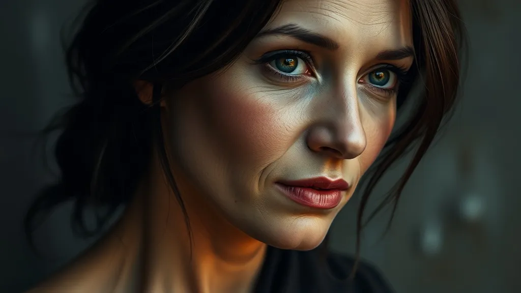 Dream symbol: scarred woman: symbolism: Hidden Strength and Inner Beauty