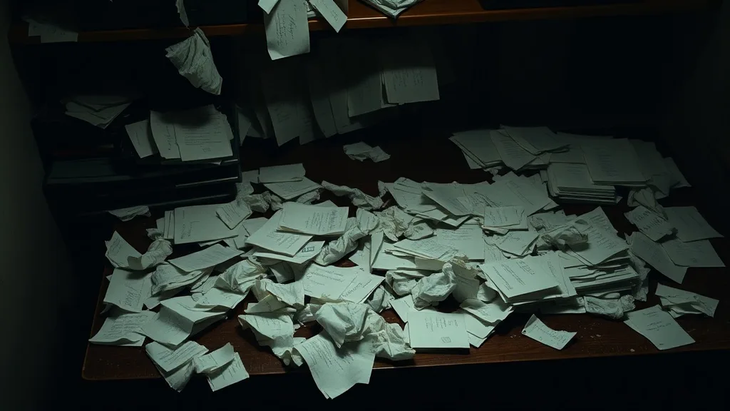 Dream symbol: scattered papers: intro