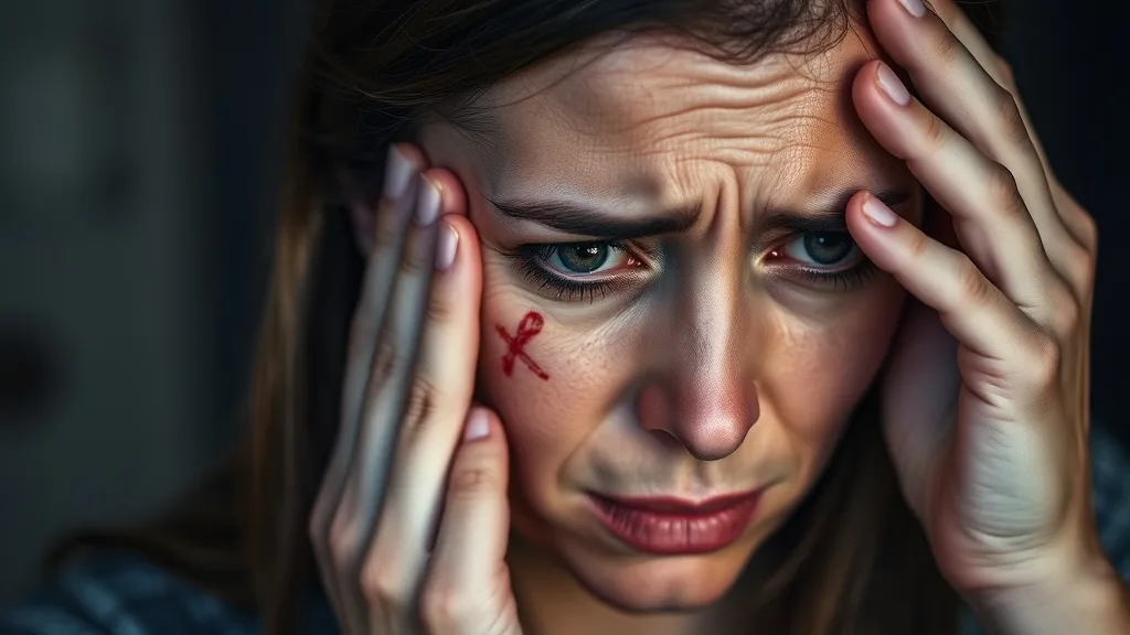 Dream symbol: scratch on face: symbolism: Anxiety or Stress