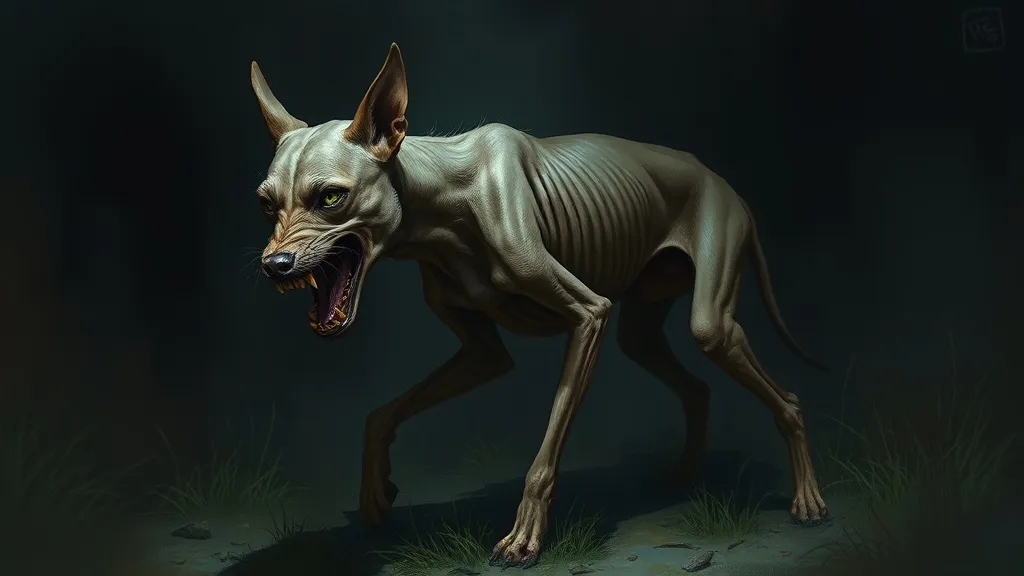 Dream symbol: scrawny dog: scenarios: Dream About a Scrawny Dog Being Aggressive