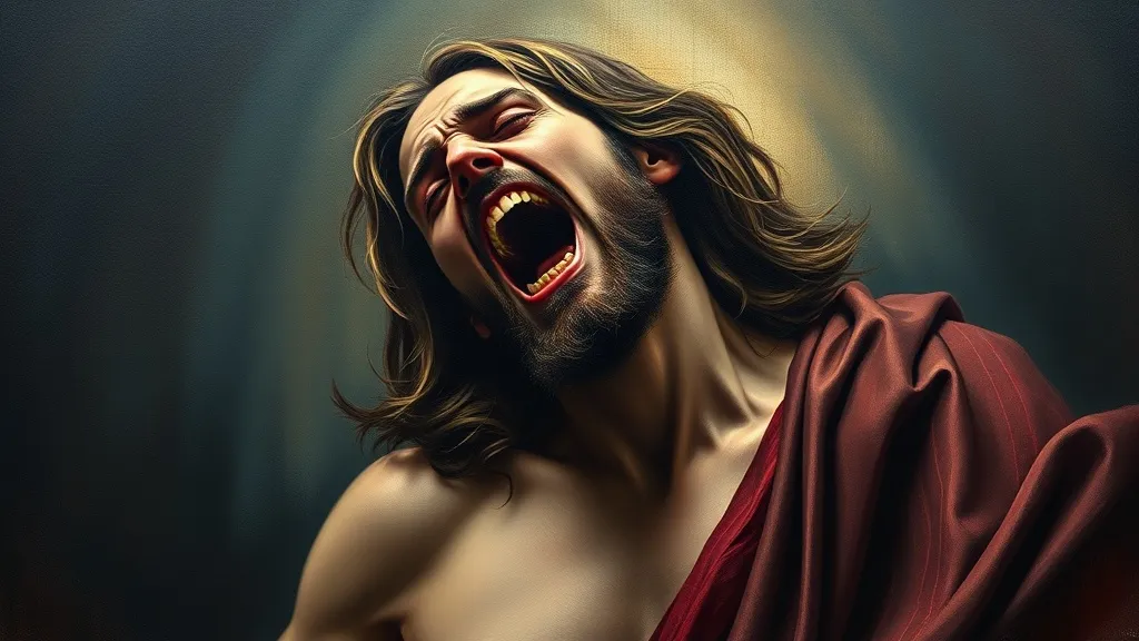 Dream symbol: screaming jesus: symbolism: Internalized Judgment and Self-Criticism