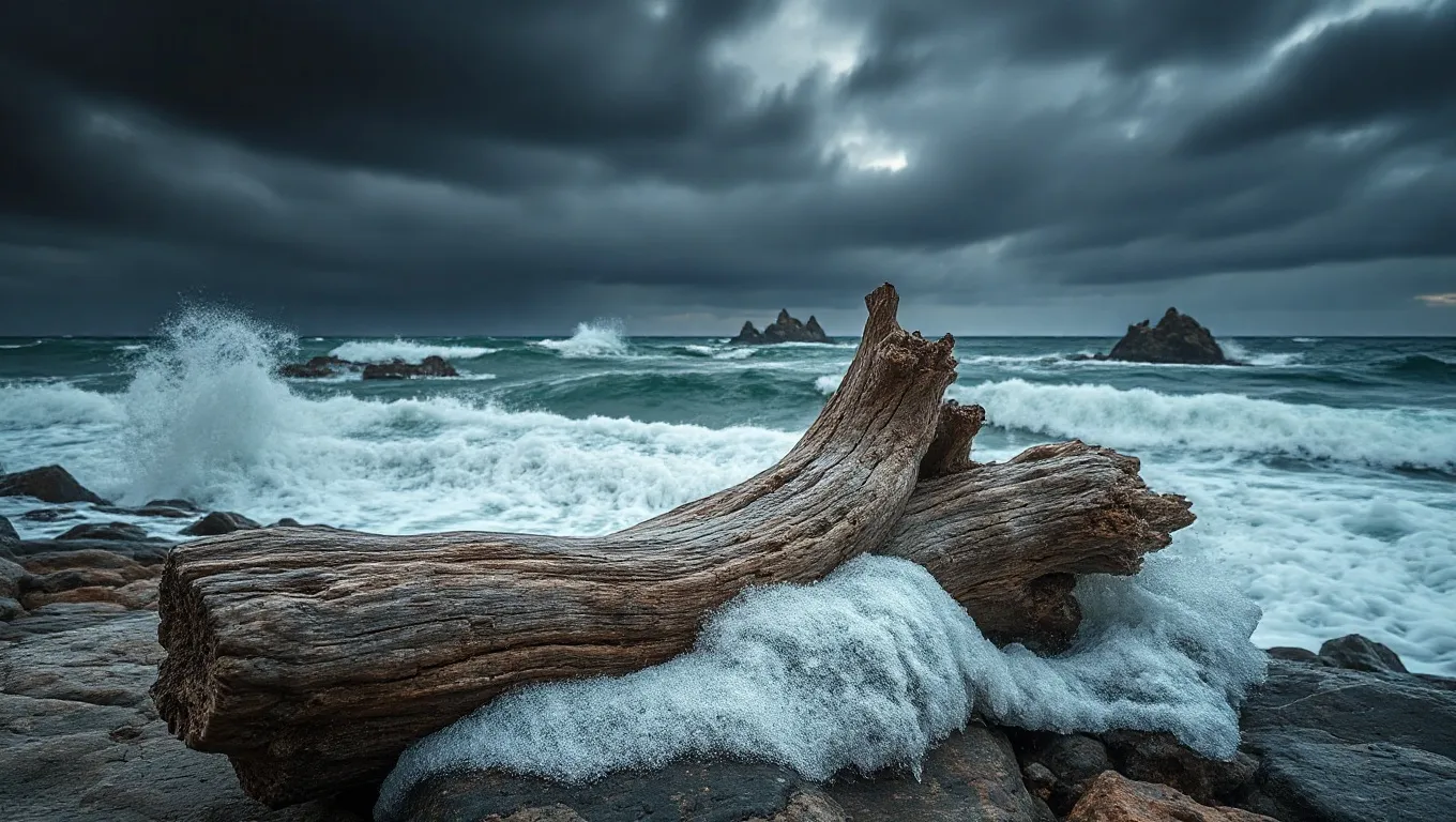 Dream symbol: sea wood: scenarios: Dream about Sea Wood and Ocean Storms