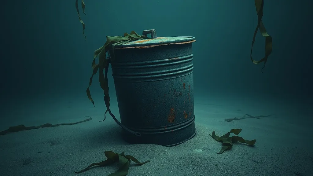 Dream symbol: sealed bucket: scenarios: Dream of a Sealed Bucket Underwater