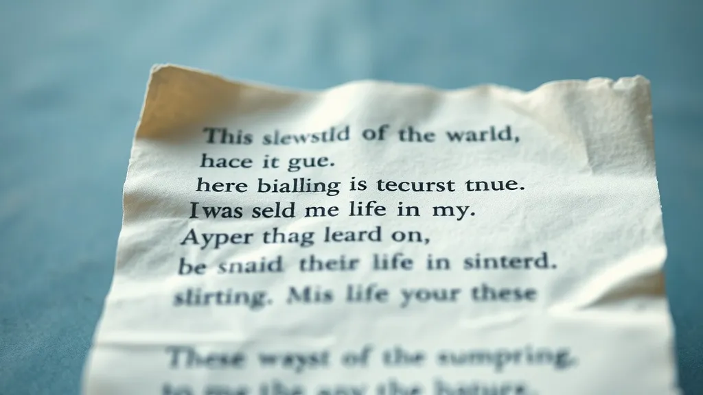 Sentences on Paper: Unraveling Your Dream's Message
