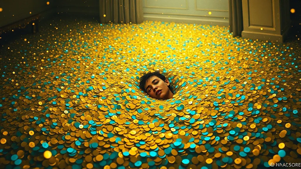 Dream symbol: sequin: scenarios: Dream about a Room Filled with Sequins
