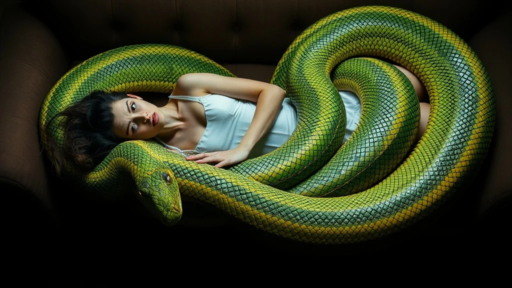 Dream symbol: serpent body: symbolism: Manifestation of Shadow Self and Unconscious