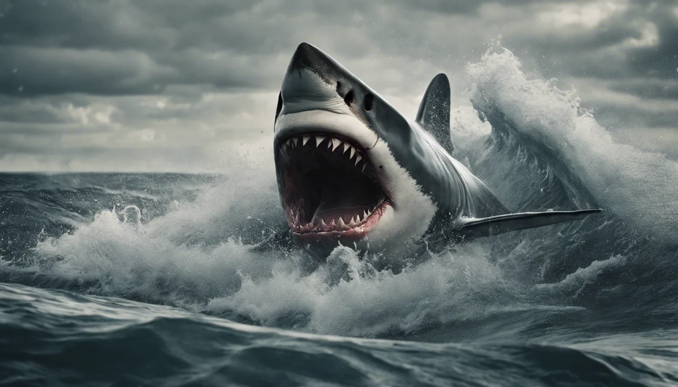 Dream symbol: sharks: scenarios: Dream of a shark in a tsunami