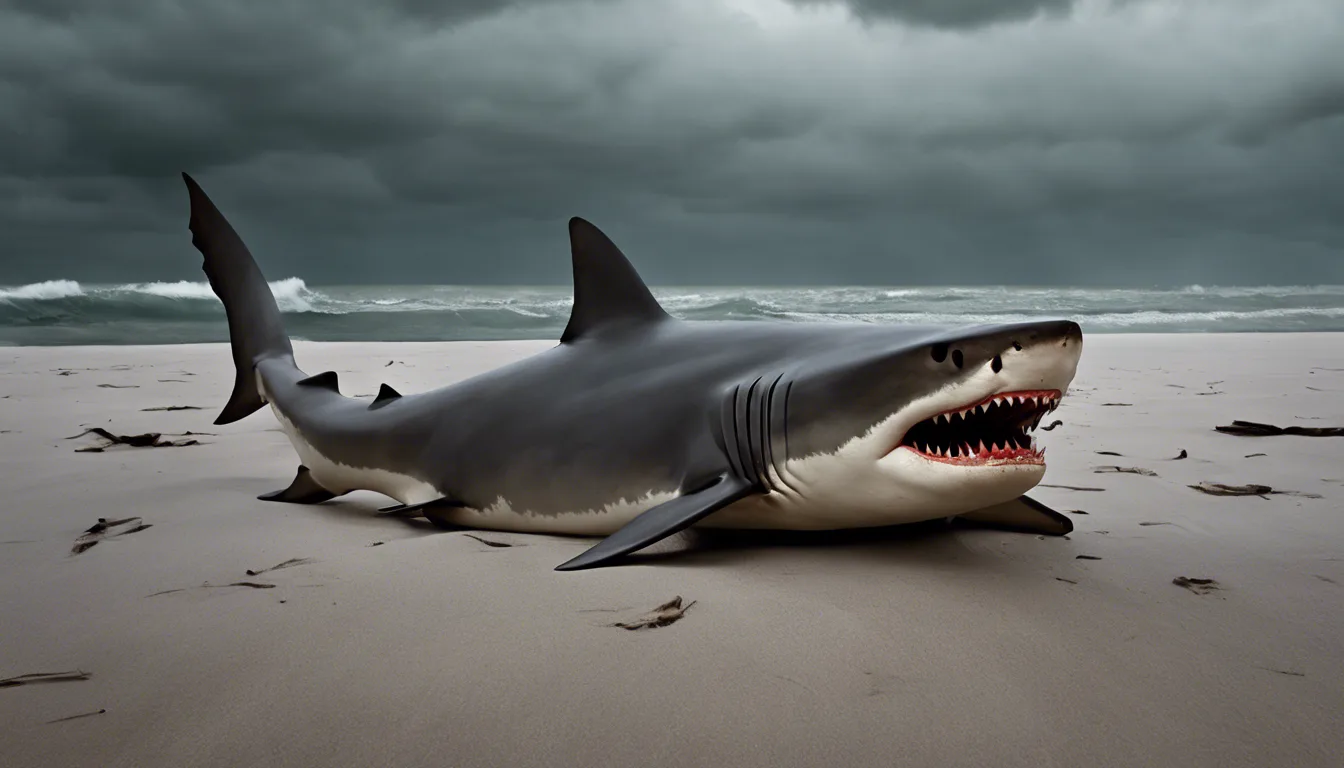 Dream symbol: sharks: scenarios: Dream of a shark on land