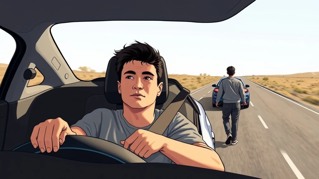 Dream symbol: jumping from car: scenarios: Dream of Jumping from a Car to Get Away from Someone