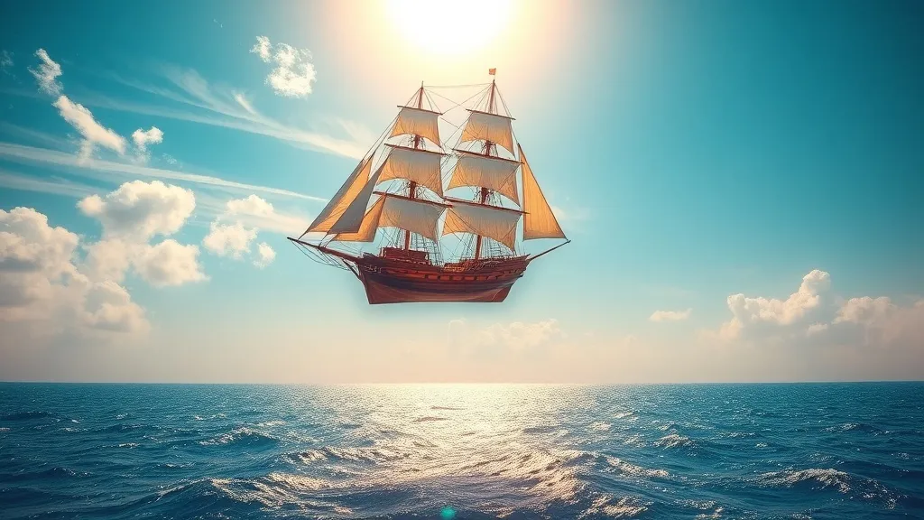 Dream symbol: ship in sky: scenarios: Dream of a Ship Flying Above the Ocean
