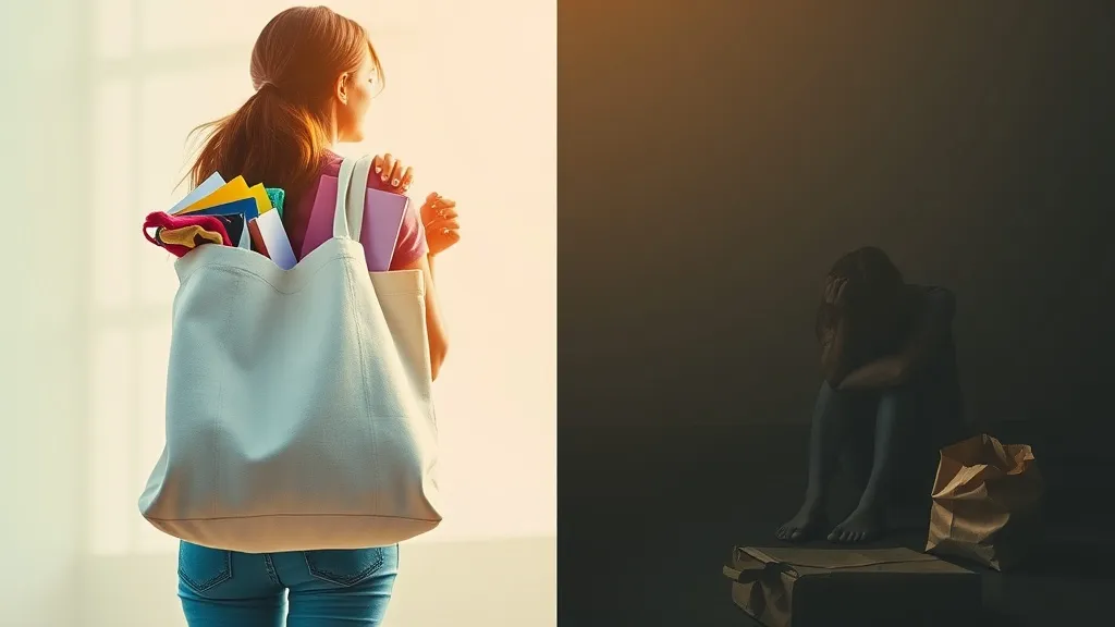 Dream symbol: shopping bag: symbolism: Seeking Fulfillment and Self-Expression