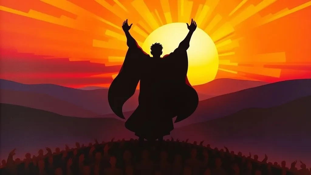 Dream symbol: shouting glory: scenarios: An Encounter where Glory is Shouted