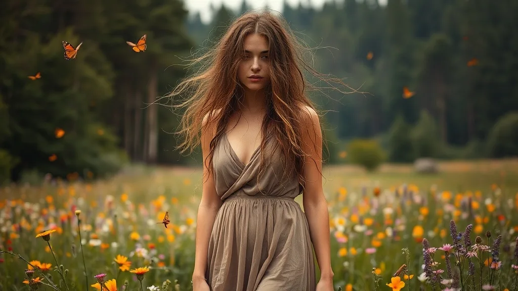 Dream symbol: dishevelled hair: symbolism: Wildness and Untamed Nature