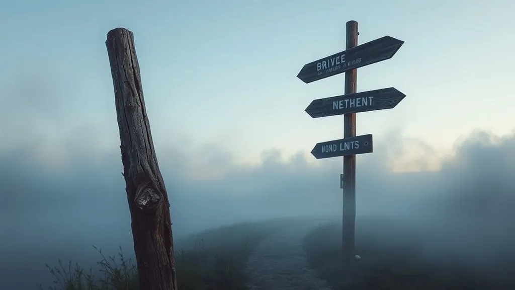 Dream symbol: sign post: symbolism: The Importance of Self-Reflection