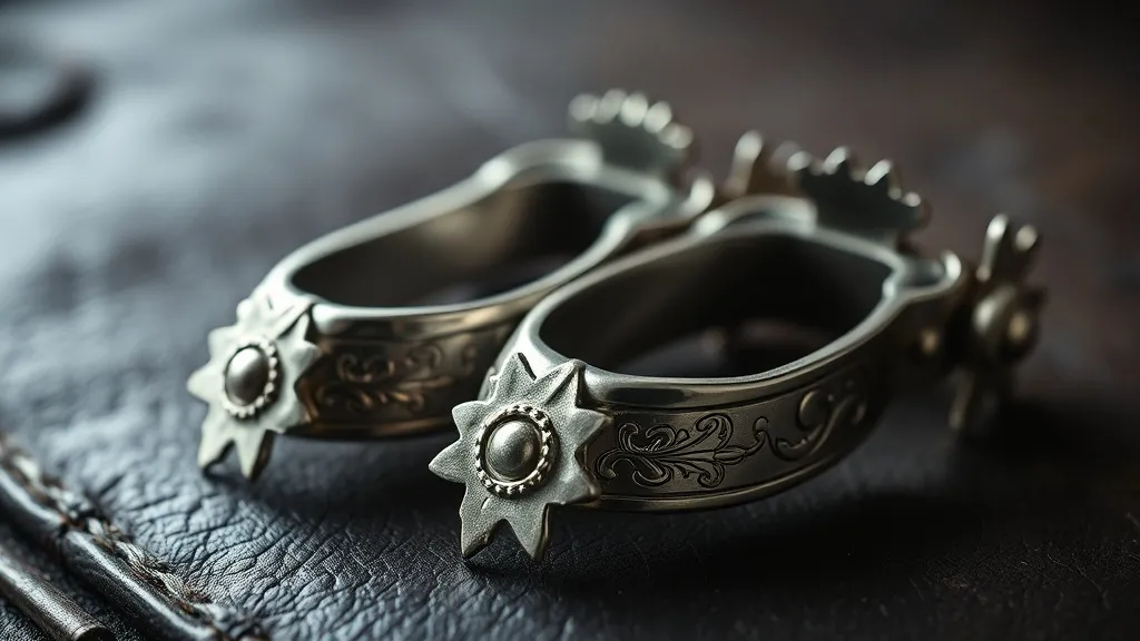 Dream symbol: silver spurs: symbolism: Spiritual Journey and Elevated Perspective