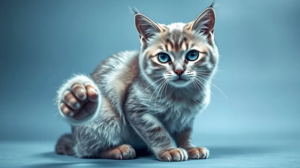 Dream symbol: silver the cat: scenarios: Dream about a Silver Cat Scratching