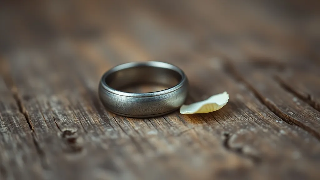 Dream symbol: silver wedding ring: symbolism: A Symbol of Lasting Bonds and Connections