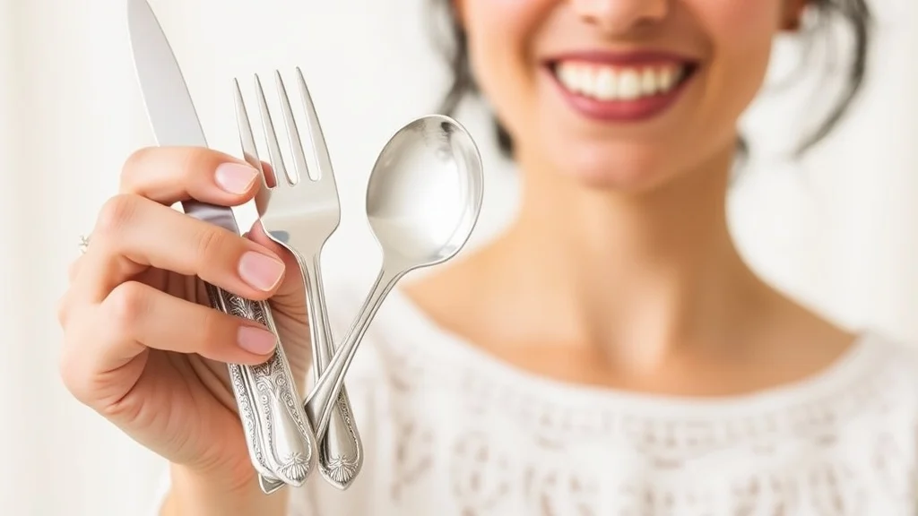 Dream symbol: silverware: scenarios: Dream of Holding Silverware