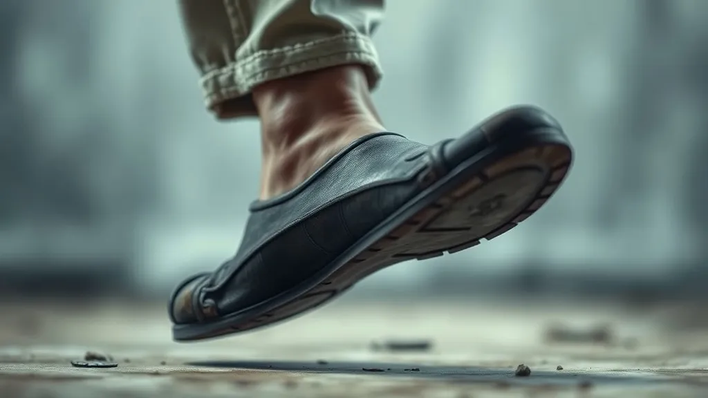Dream symbol: single shoes: scenarios: Dream of a Single Shoe on a Foot