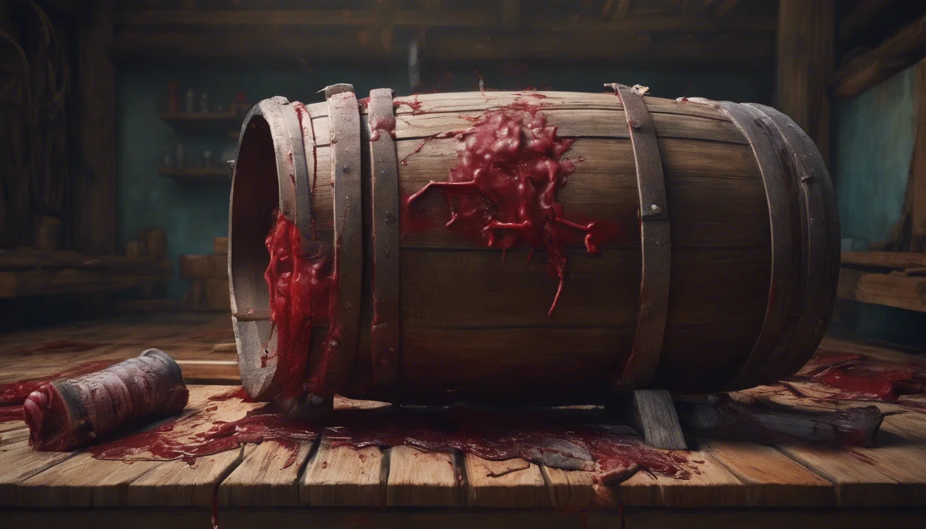The Sinister Barrel: Unveiling the Meaning of Dreaming About Barrels Filled with Blood and Organs
