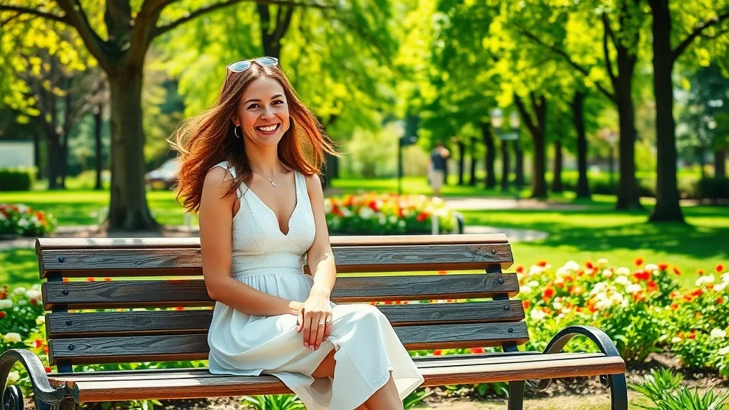 Dream symbol: sister on bench: scenarios: Dream about Your Sister Sitting on a Bench and Looking Happy