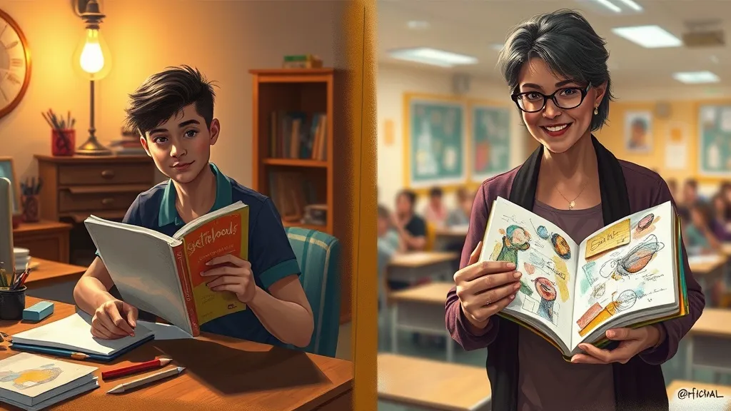 Dream symbol: sketchbook: demographics: Students and Educators