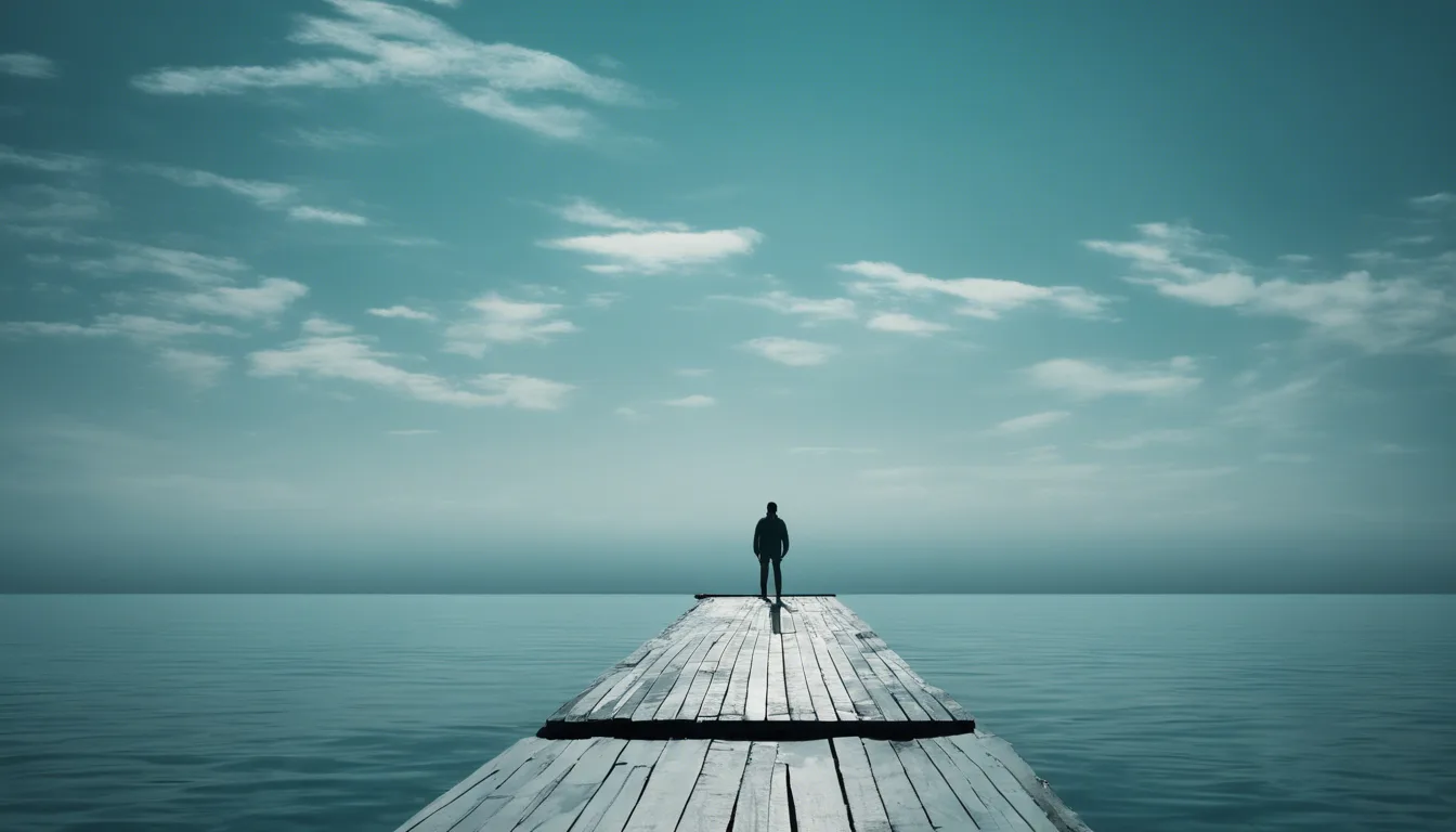 Sky Blue Water: Glimmers of Dreams and Tranquility