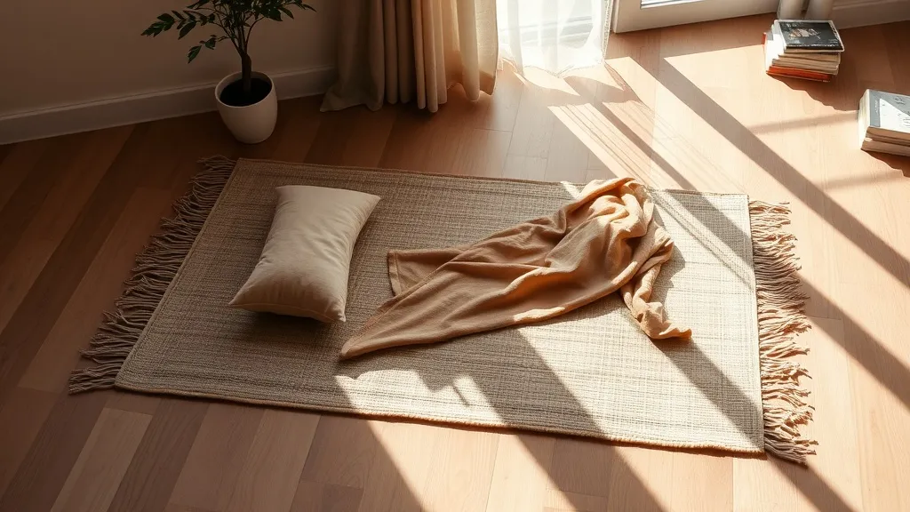 Dream symbol: sleeping mat: symbolism: Representation of Personal Space and Comfort