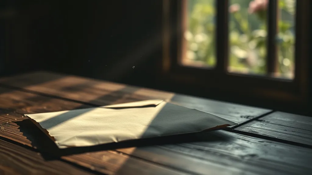 Dream symbol: slightly open: scenarios: Dream of a Slightly Open Envelope