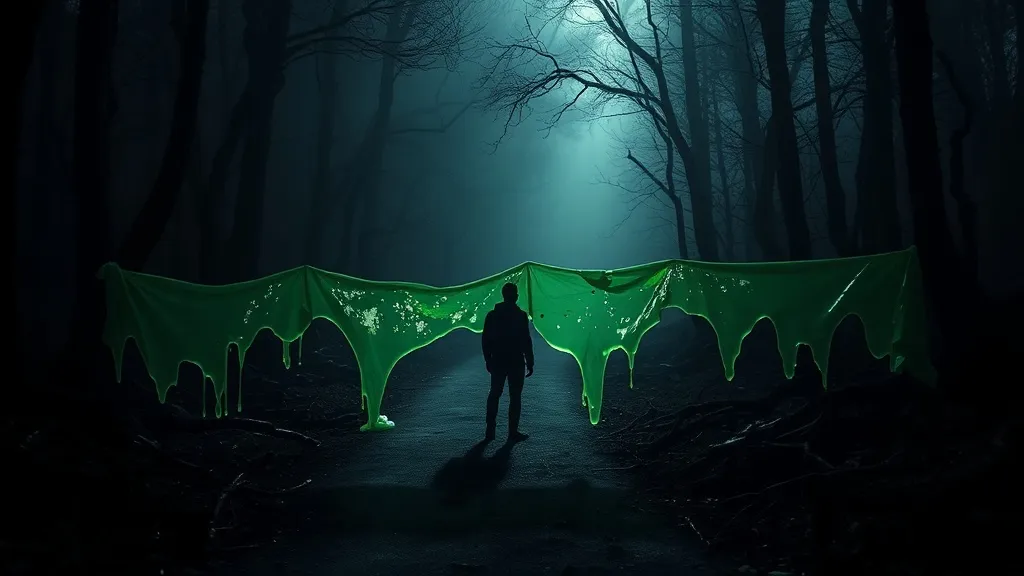 Dream symbol: slime: scenarios: Dream of Slime Blocking Your Path