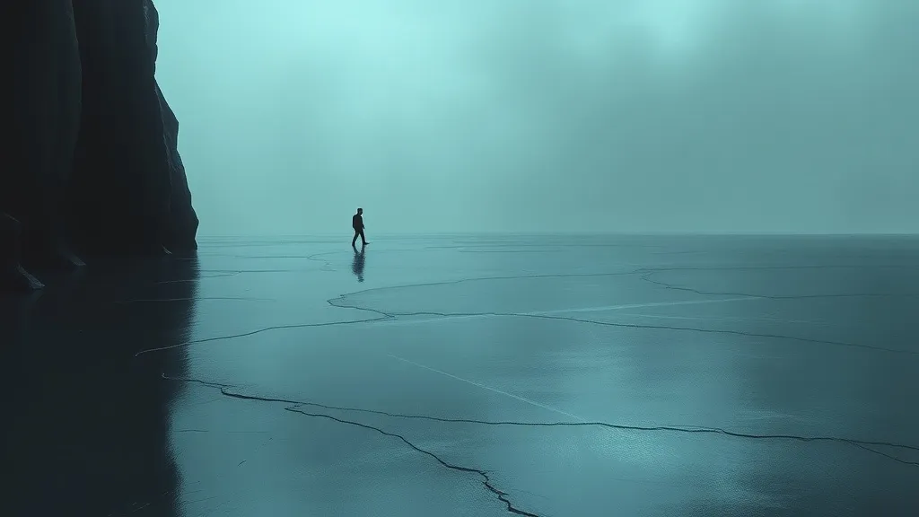 Dream symbol: slippery floor: scenarios: Dream of a Slippery Floor Leading to a Dangerous Drop