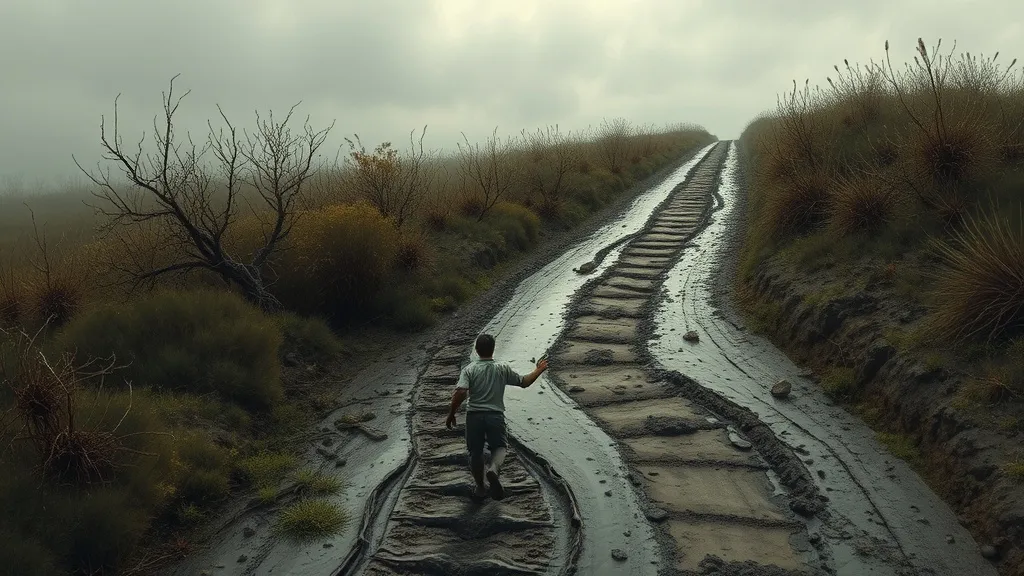 Dream symbol: sloppy road: scenarios: Dreaming of a Sloppy Road and Feeling Frustrated