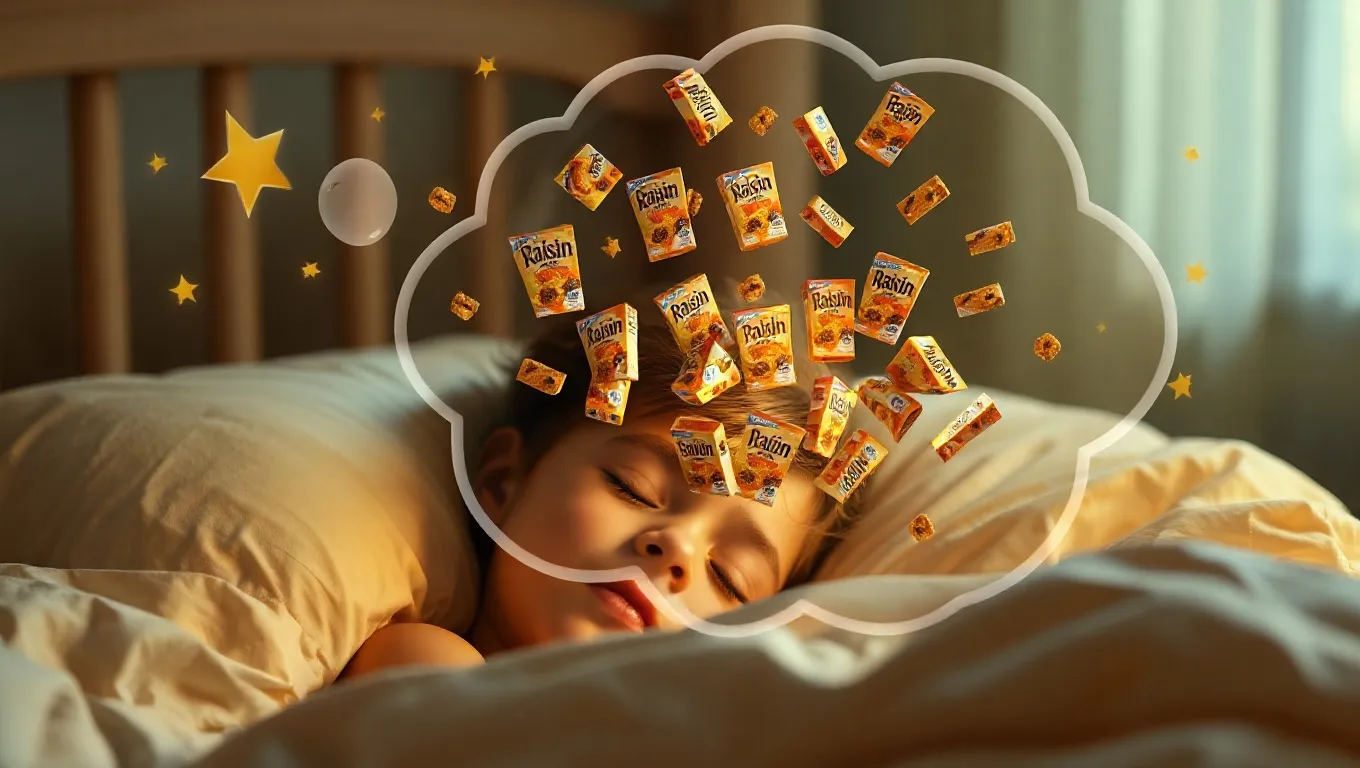 Dream symbol: small boxes of raisin bran cereal: demographics: Children Dreaming of Small Boxes of Raisin Bran Cereal Dream symbol: small boxes of raisin bran cereal: demographics: Children Dreaming of Small Boxes of Raisin Bran Cereal