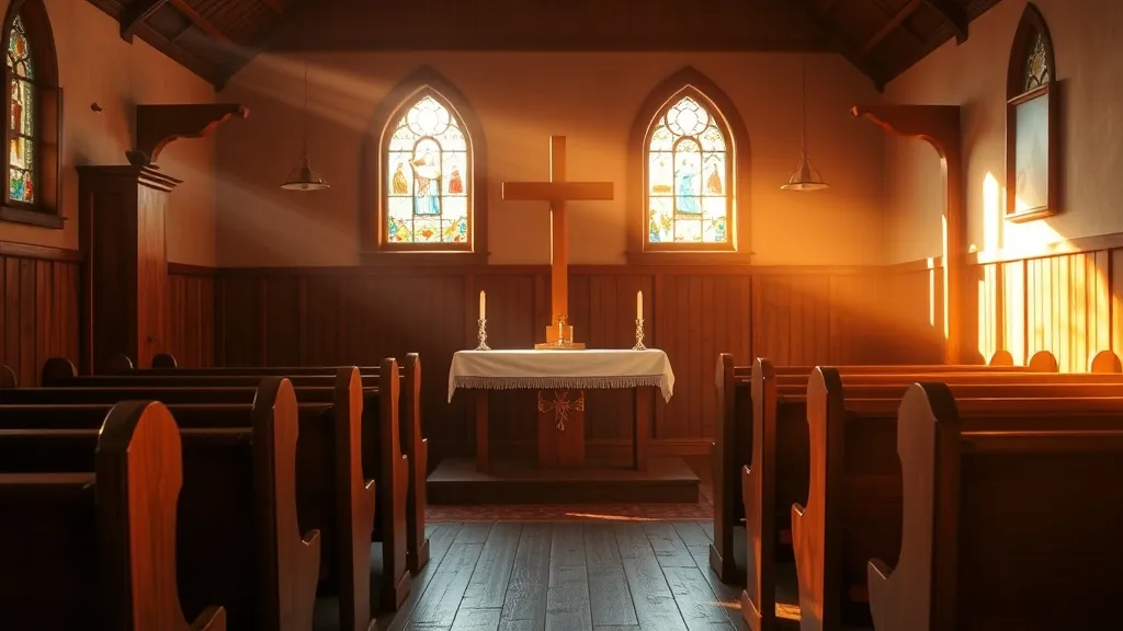 Dream symbol: small church: scenarios: Dream of Seeing a Cross in a Small Church