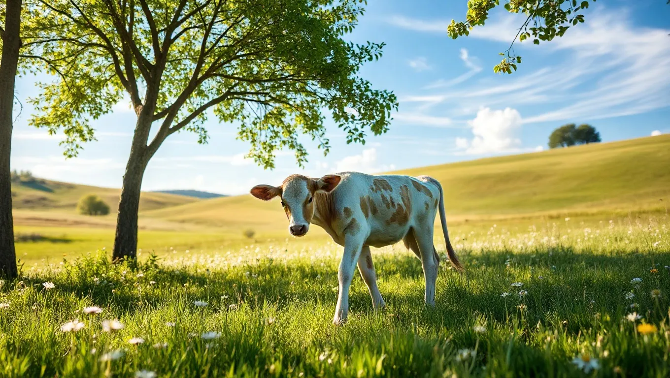 Small Cow Dream Meaning & Symbolism Explained