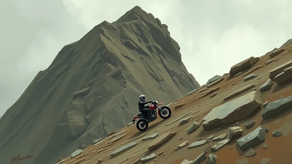 Dream symbol: small motorcycle: symbolism: Feeling Underpowered or Overwhelmed