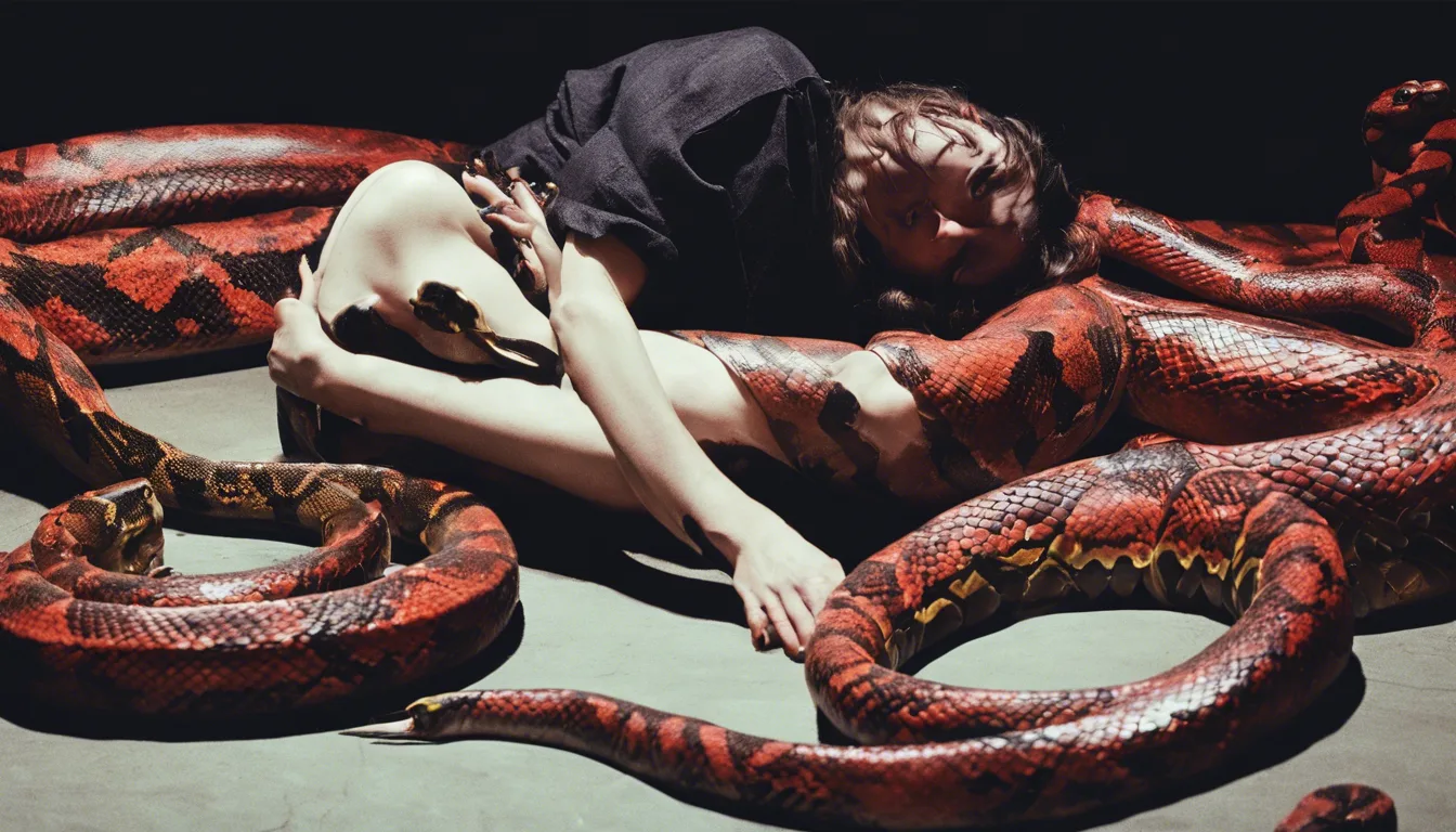 Dream symbol: snakes biting you: demographics: People Who Are Going Through a Difficult Time