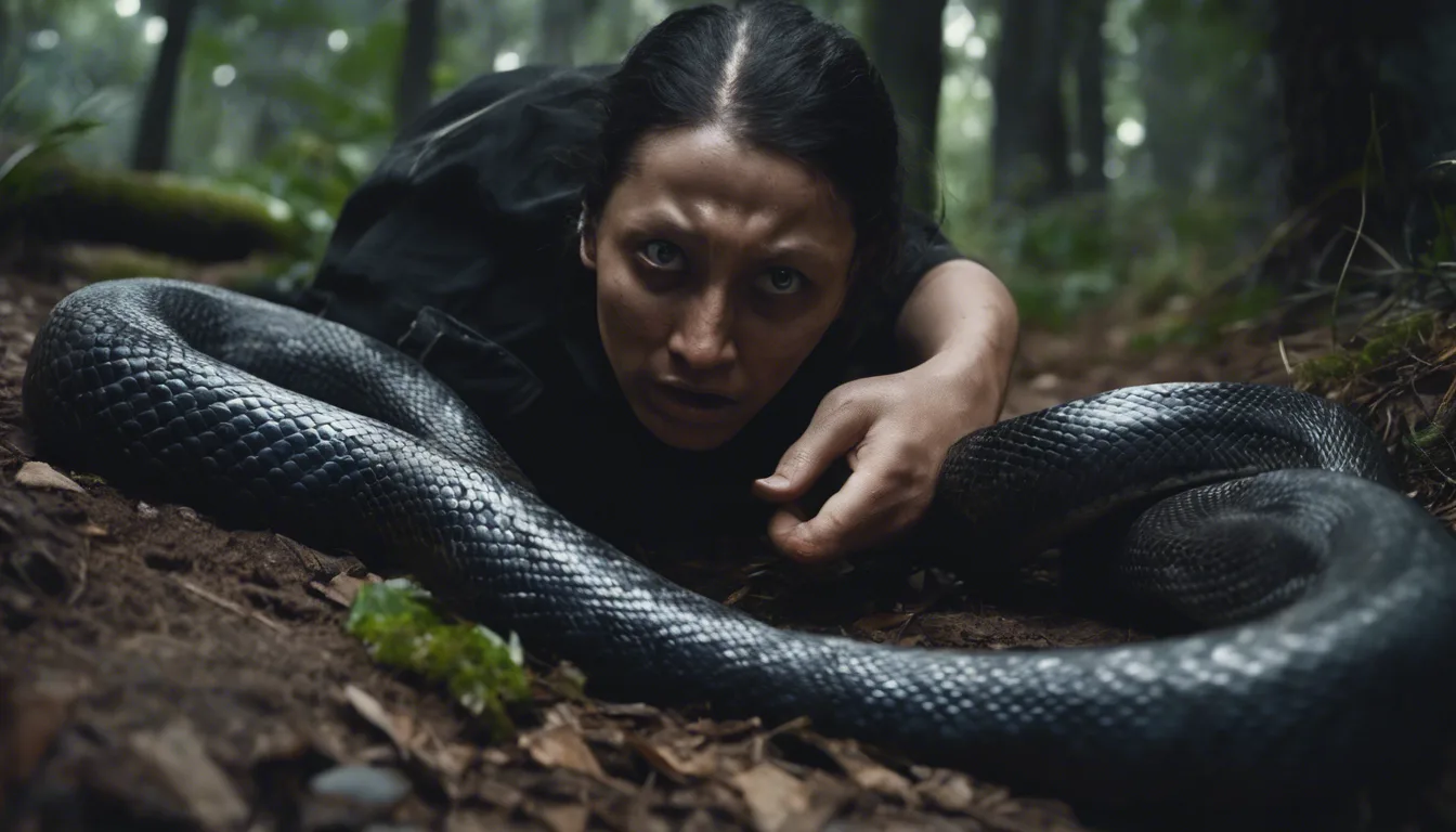 Dream symbol: snakes biting you: scenarios: Dream of being bitten by a black snake