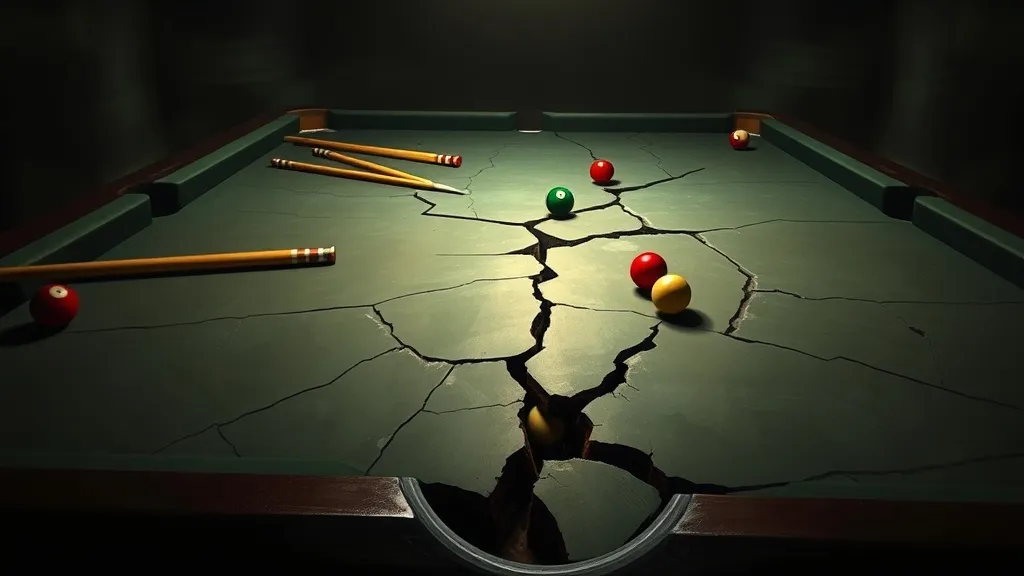 Dream symbol: snooker table: scenarios: Dreaming of a Broken Snooker Table
