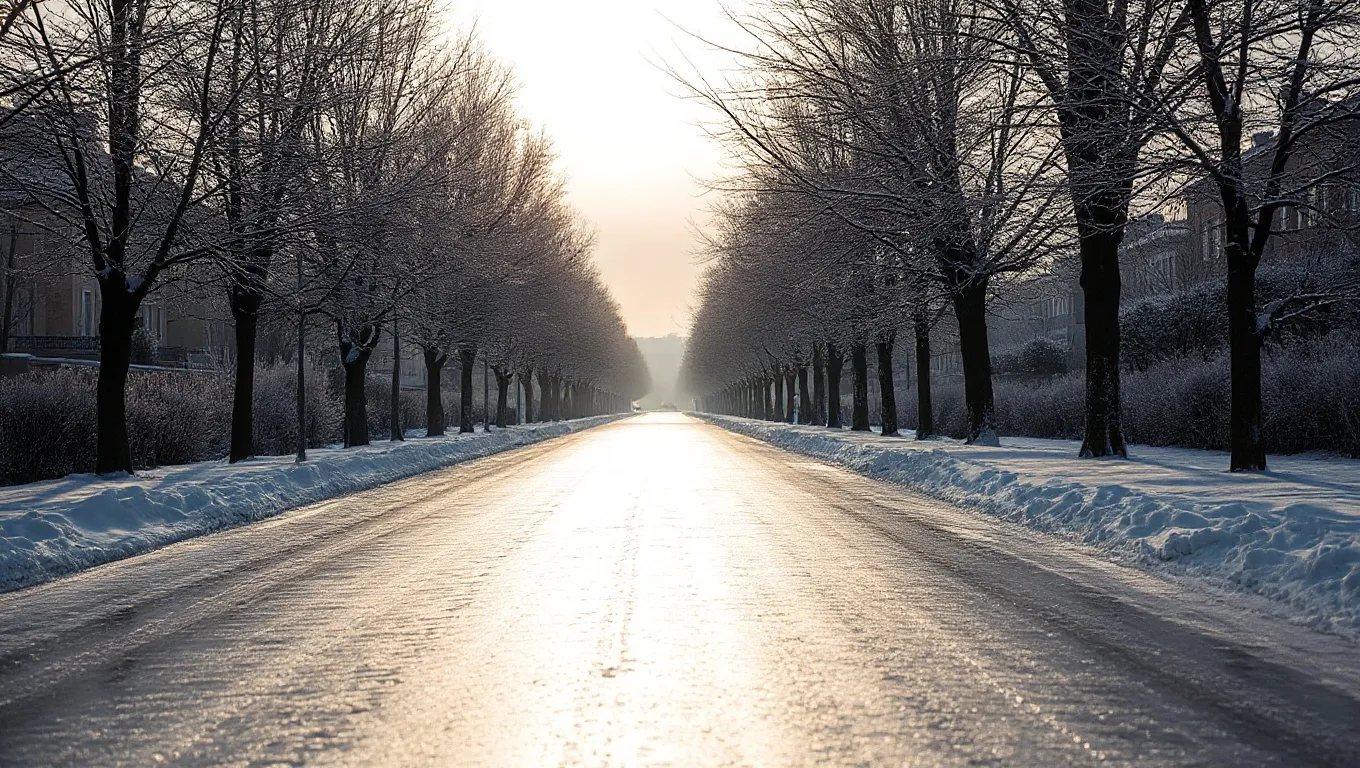 Snowy Icy Street: Dream Meaning & Symbolic Interpretation