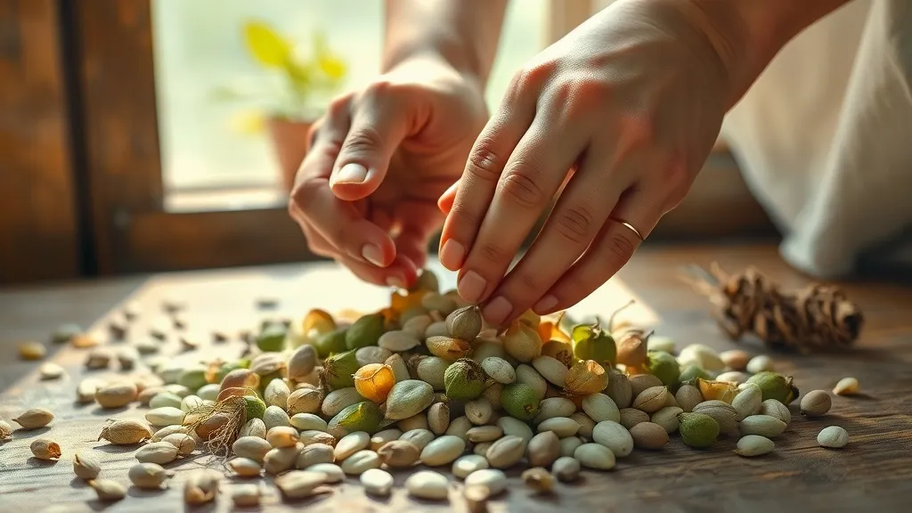 Dream symbol: sort: scenarios: Dream about Sorting Seeds or Plants