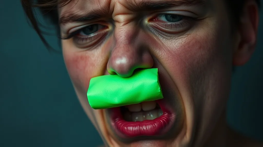 Dream symbol: spearmint gum: scenarios: Dream about Spearmint Gum Causing an Unpleasant Reaction