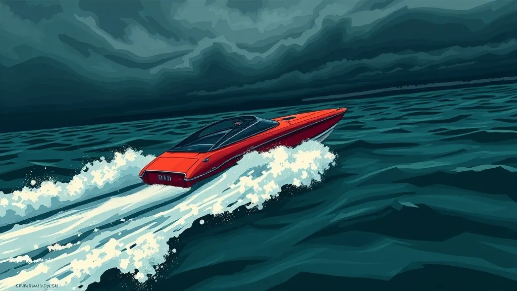 Dream symbol: speed boat: symbolism: Racing Against Time and Deadlines