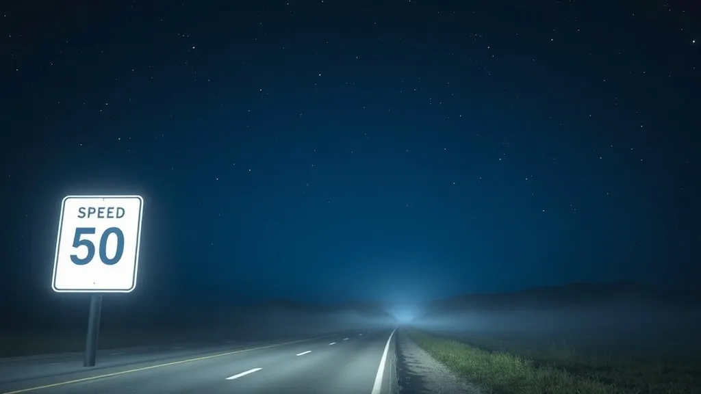 Speed Limit Sign in Dreams: Meaning & Symbolism
