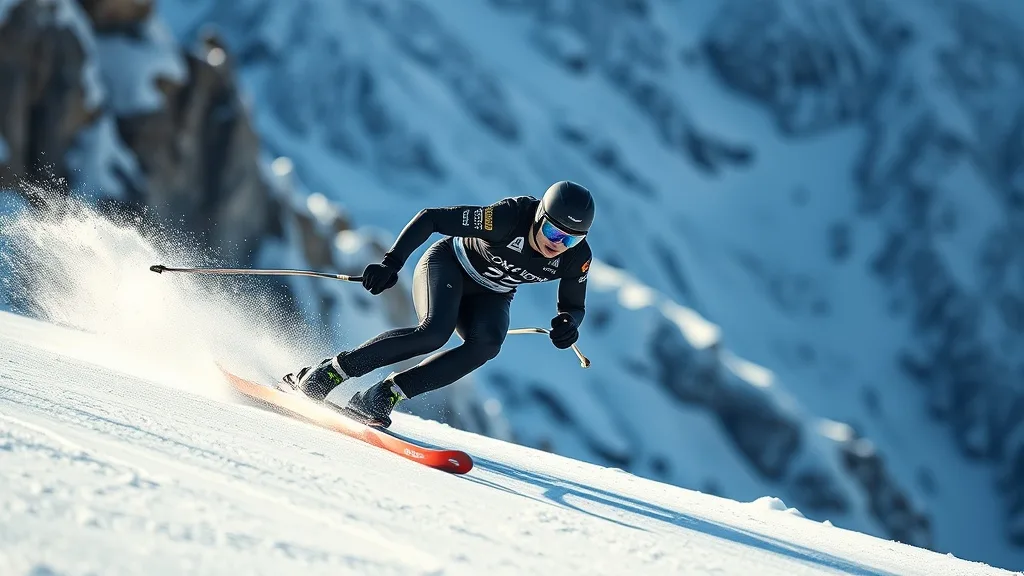 Dream symbol: speed skier: scenarios: Dream of achieving success while speed skiing